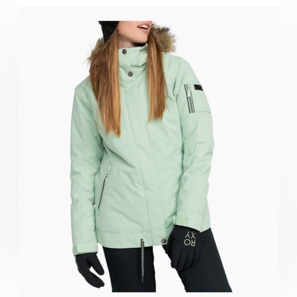 Roxy Women's Cameo Green Winter Jacket